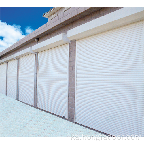 ავტომატური სტანდარტული Galvanized Roller Shutter კარი